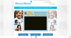 Desktop Screenshot of brightmindsinstitute.com